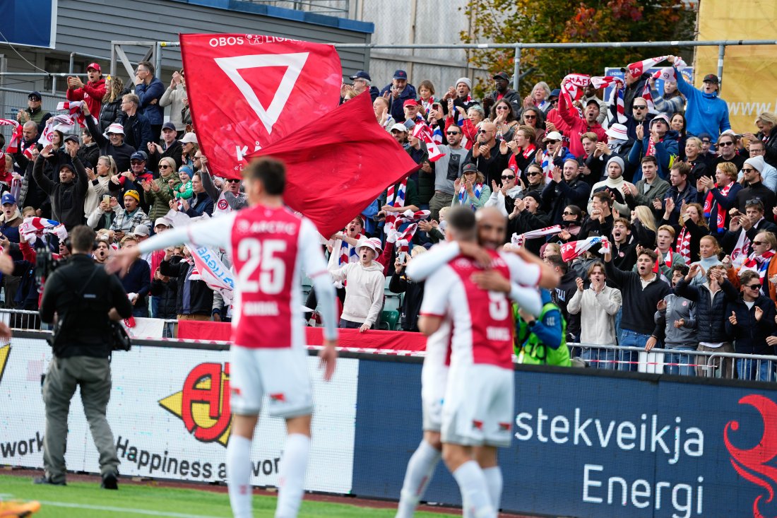 Vi gjorde jobben mot Stabæk. Onsdag går turen til Fredrikstad. Foto: Beate Oma Dahle / NTB