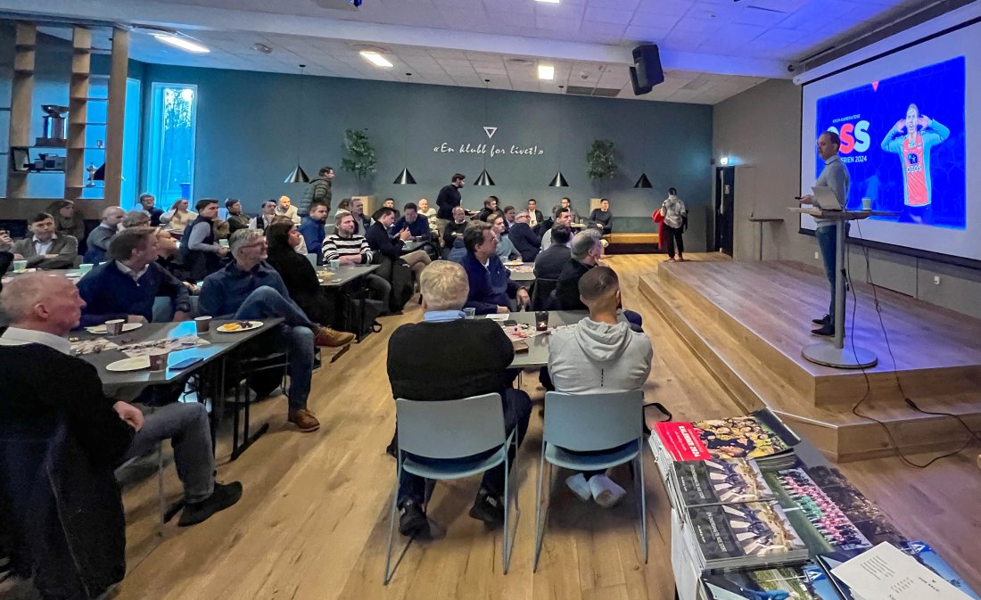 TAKK FOR INNSATSEN: Frivillige trenere og ledere i KÅFFA er hjertelig velkommen i Klubbstua før kampen.
