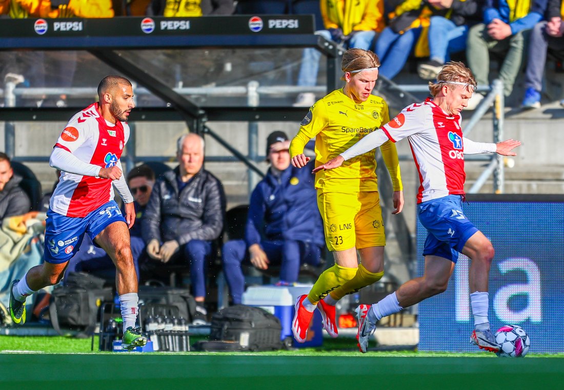 <em>Simen Hestnes og KFUM-gutta hadde en god kveld på Aspmyra for to år siden. Foto: Mats Torbergsen / NTB</em>