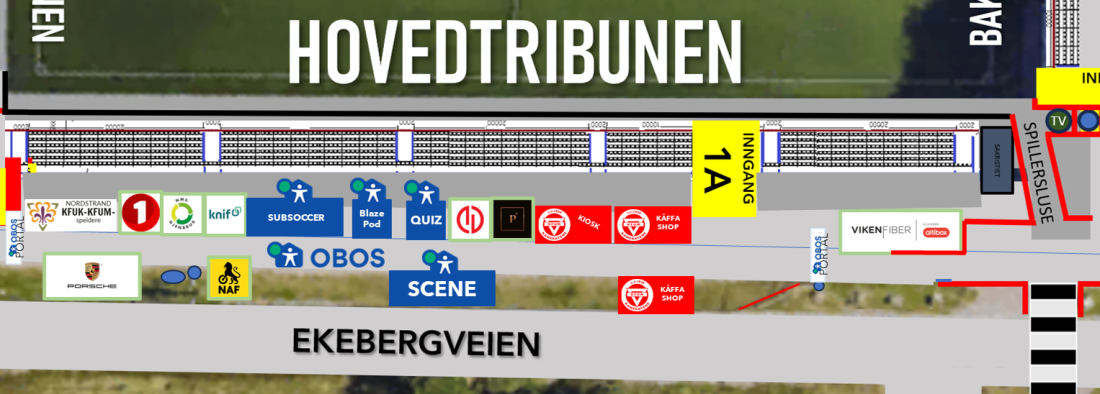 Masse aktiviteter før kamp i Fanzone!